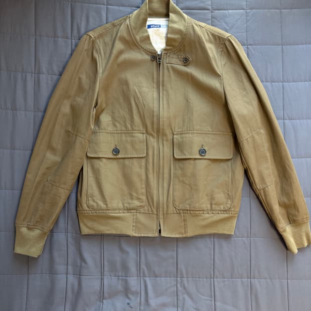 빔즈 + 플러스 블루종 탱커 자켓 