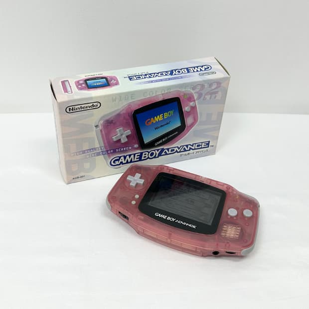 게임보이 어드밴스 클리어 핑크
