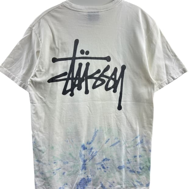 스투시 화이트 타이다이 티셔츠1217