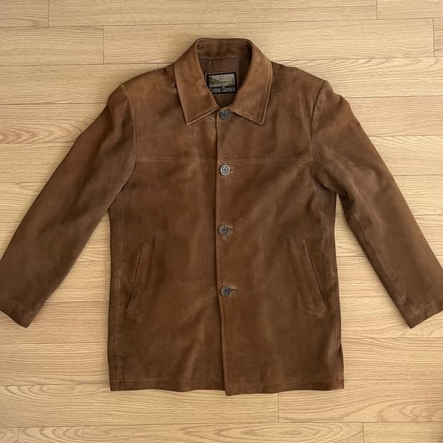 빈티지 스웨이드 카코트