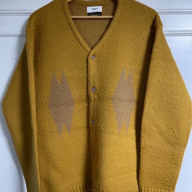 ESPIONAGE Canello Mohair Cardigan L