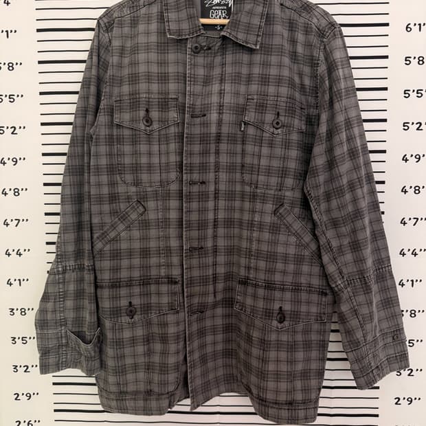 올드 스투시(Stussy) 워크 셔츠 자켓