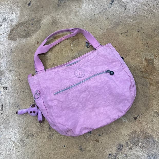 키플링 핑크 y2k 숄더백 핸드백 가방