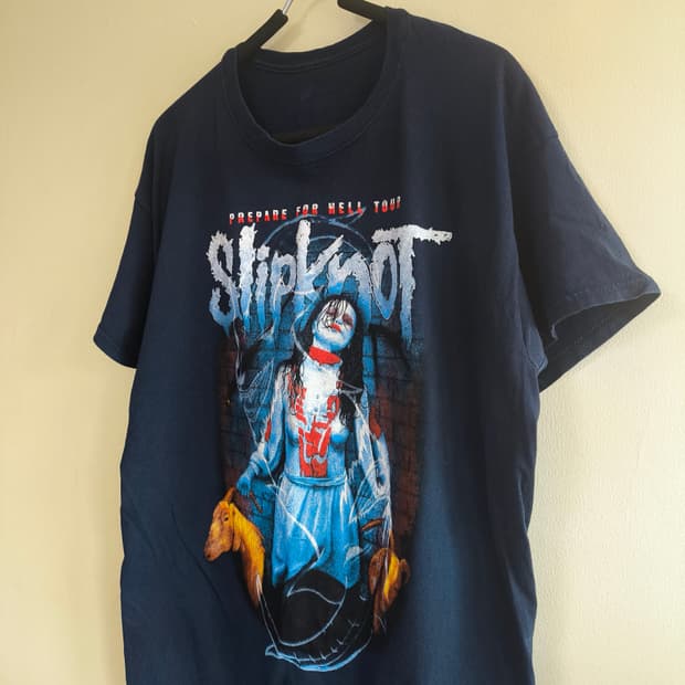 [L] Slipknot 슬립낫 14' 투어티 밴드티