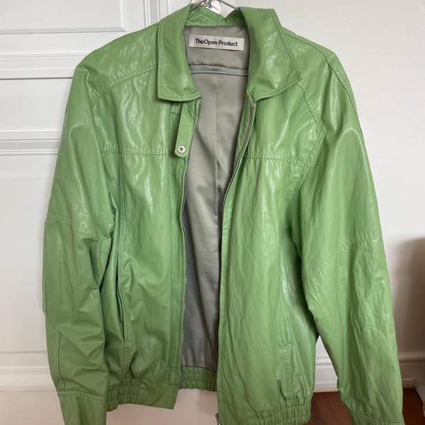 더오픈프로덕트 가죽자켓