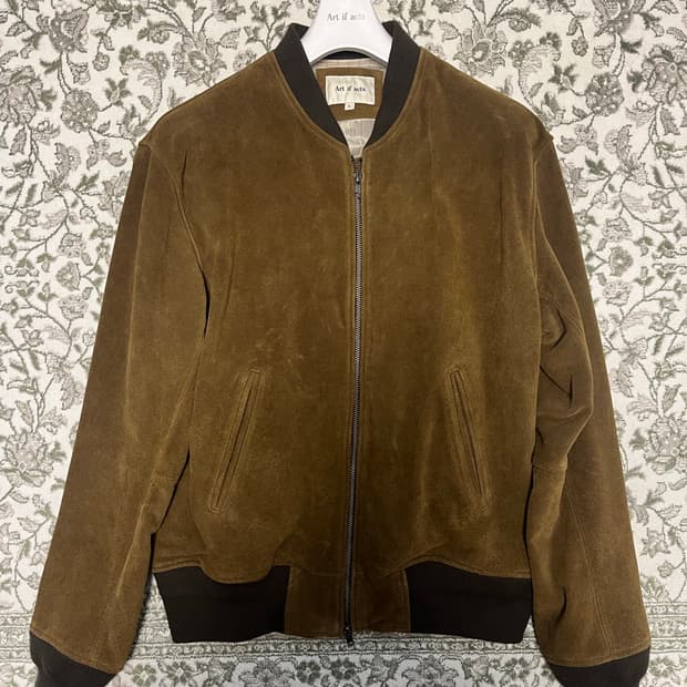 아트이프액츠 스웨이드 블루종[L]