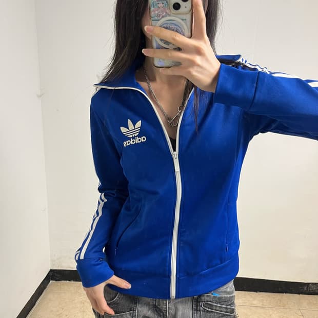 Adidas Blue Europa Track Jacket