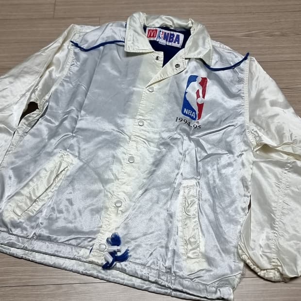 맥도널드 NBA 1994-95 화이트 스타디움 자켓(105)