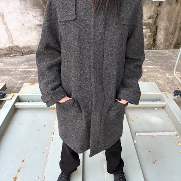 LES VIS a BOIS 울 싱글 코트