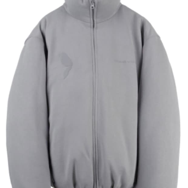 Paf Fila 콜라보 패딩 그레이