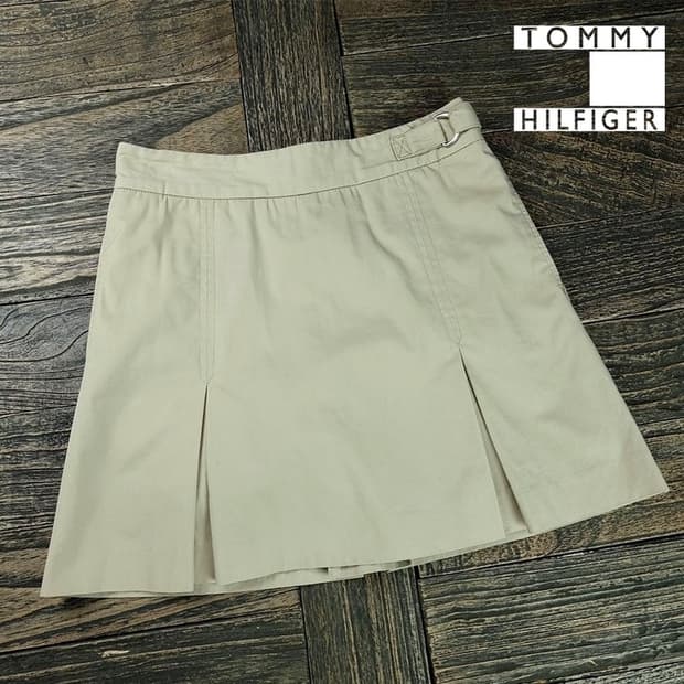 [타미힐피거] 코튼 스판 미니스커트 M19866