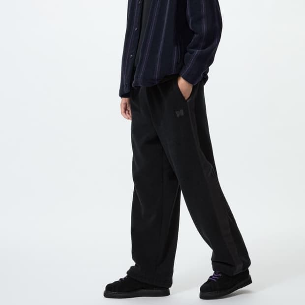 유니클로 니들스 후리스 와이드팬츠 s