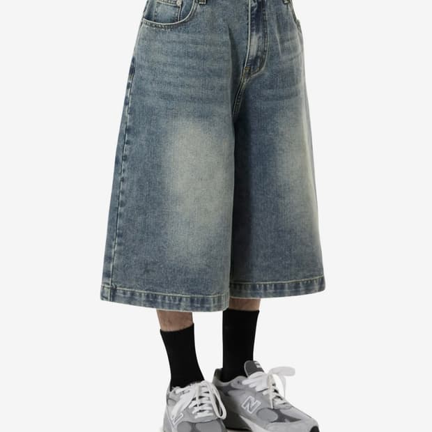 OY 버뮤다 데님 팬츠