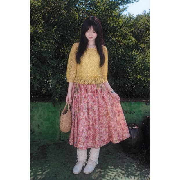 여름 방학 소녀 코디 set