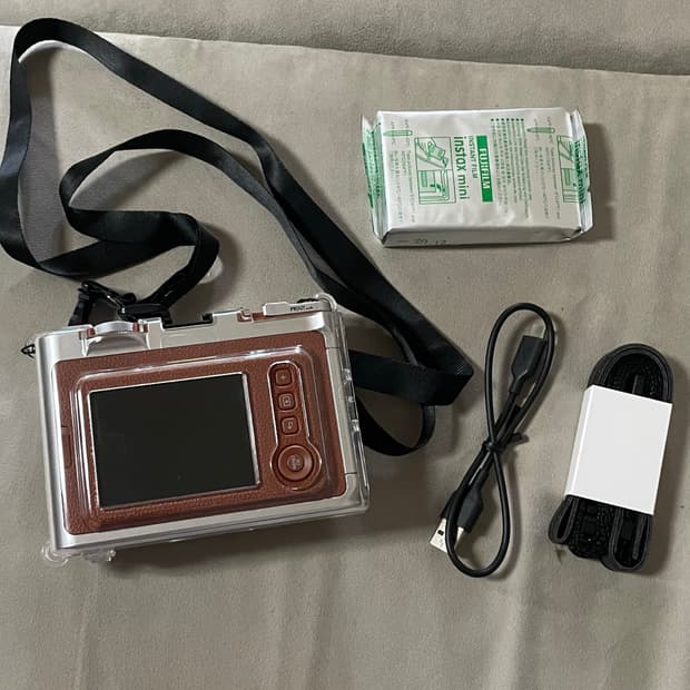 택포) 인스탁스 미니에보 브라운 필름 일괄