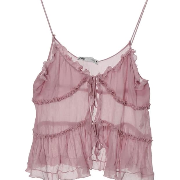 자라 나시 블라우스 (시착만 해본 새상품)