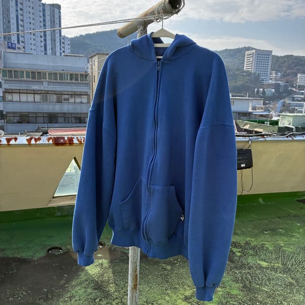 러셀 90s 후드집업 usa