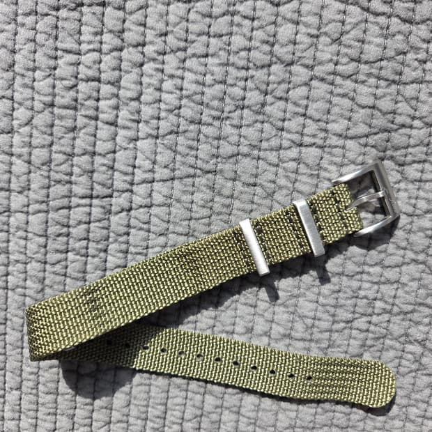 Fluco 플루코 나토 스트랩 올리브 18mm