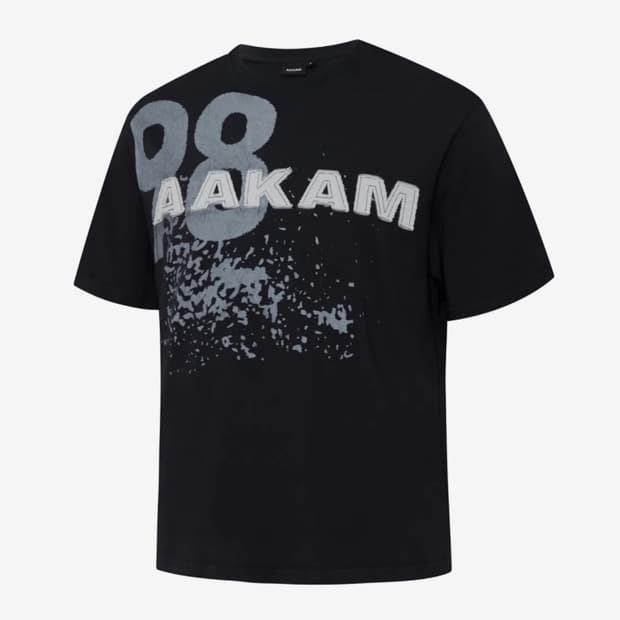 98 Printed Half Top (Navy)