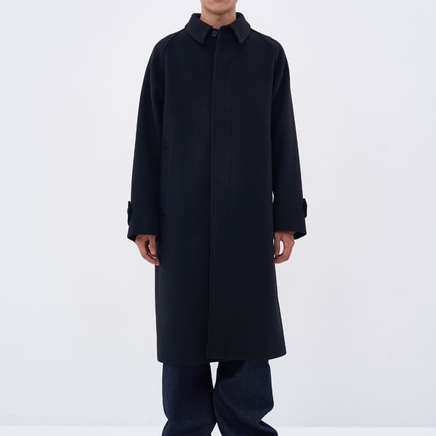 애프터프레이 스텔란 싱글 코트 블랙