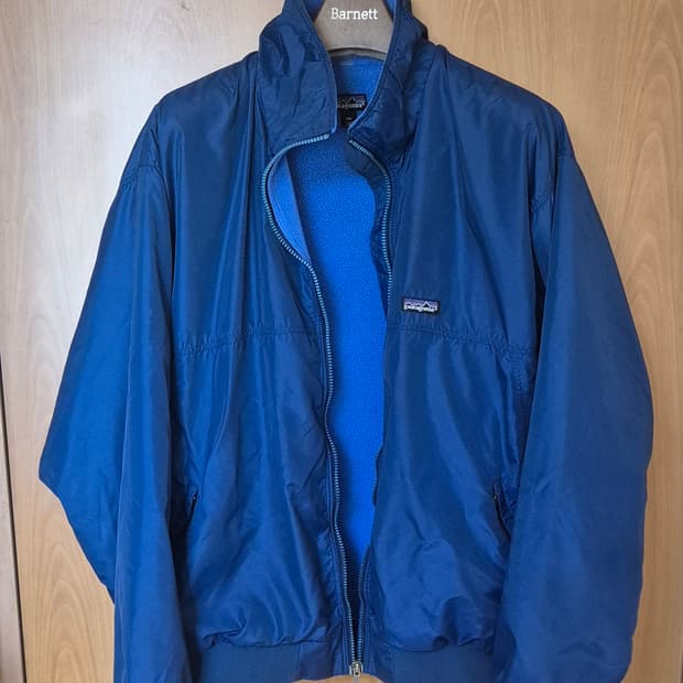 파타고니아  쉘드 신칠라 자켓  USA  딥블루  XL