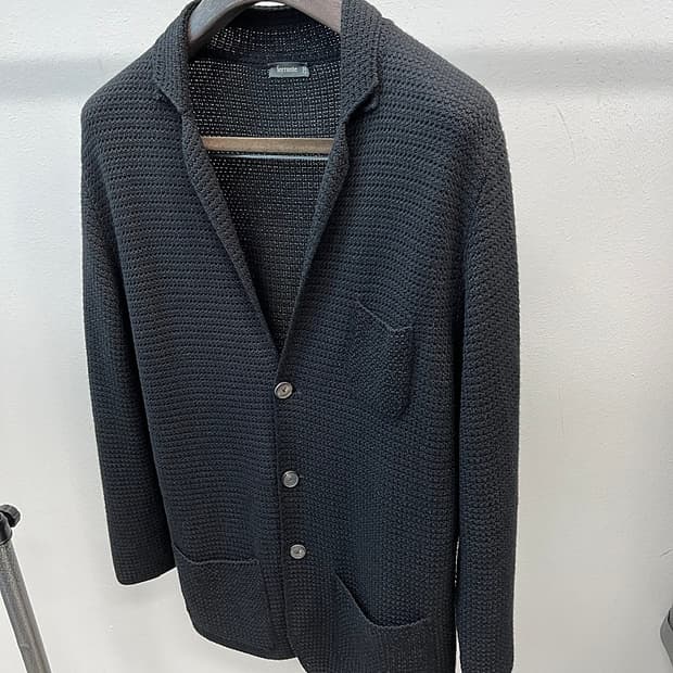 105) 페란테 이태리 와플 니트가디건