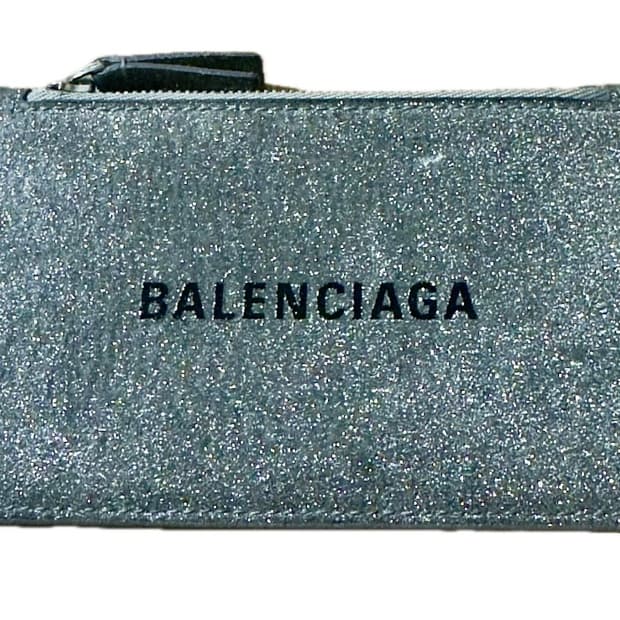 BALENCIAGA 발렌시아가 글리터 카드지갑