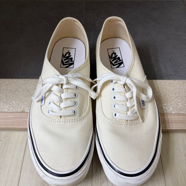 VANS 반스 에너하임팩토리 44DX 어센틱 크림 US9.5 275