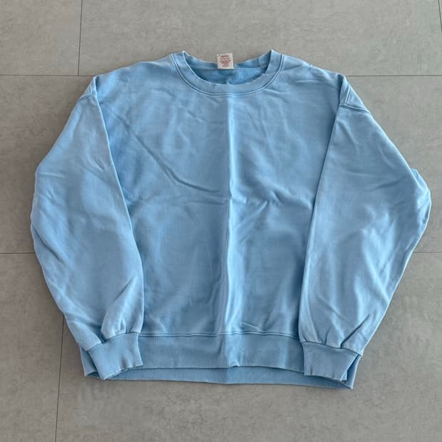 뤡코즈 소다스웻셔츠 블루 3사이즈