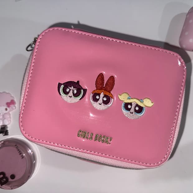 파워퍼프걸 메이크업 파우치