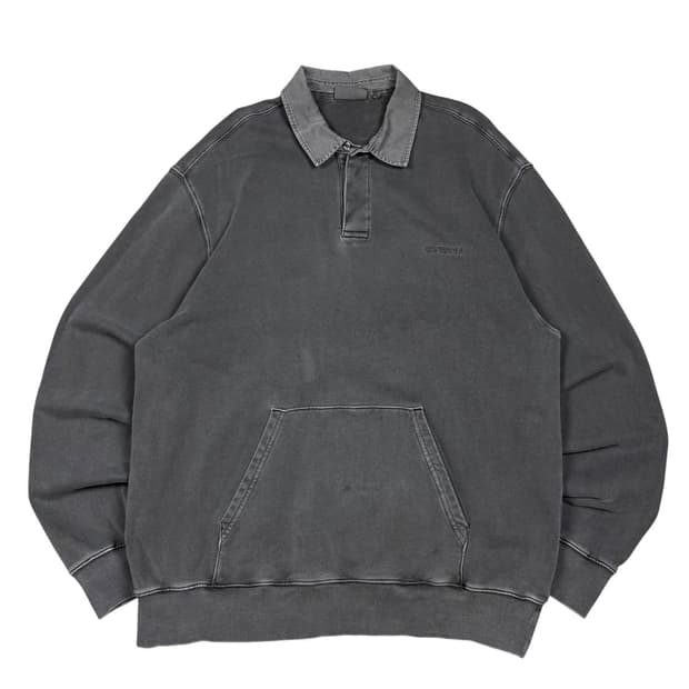 칼하트 WIP 폴로 스웨트셔츠 M 회색