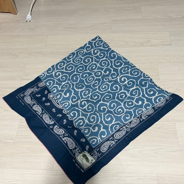 Kapital 스카프 반다나 네이비