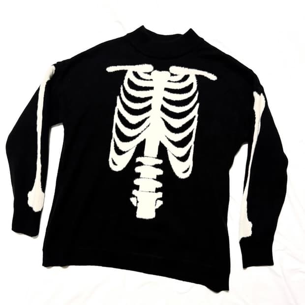 Disturbia - 본 스켈레톤 니트