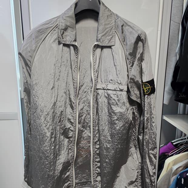 22ss 스톤아일랜드 나일론메탈 오버셔츠 L