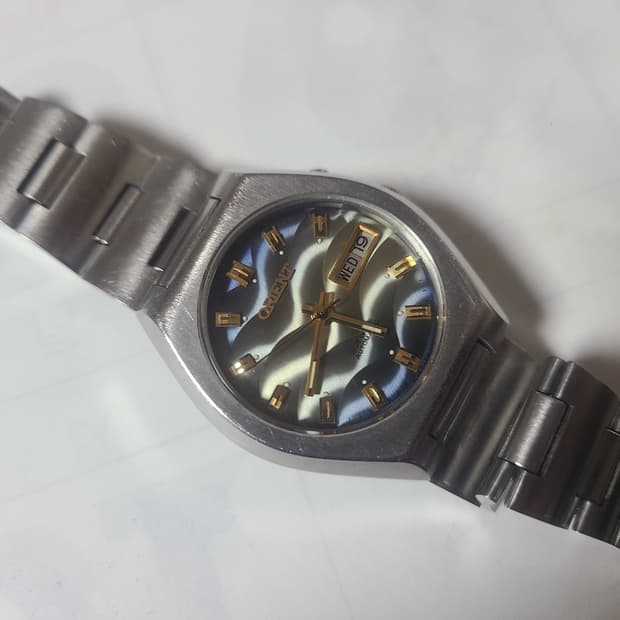 오리엔트 오토매틱 빈티지 시계 메탈