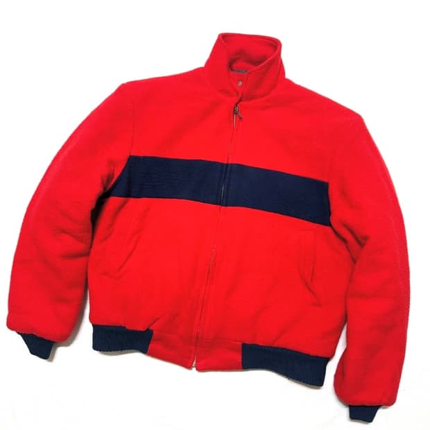 맨하탄 - 90s USA 플리스 봄버 자켓