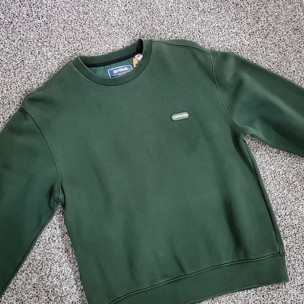 아웃도어 기본 맨투맨