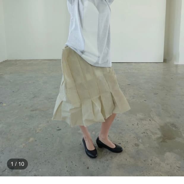 애옹쓰 eonts STTS Pleats Skirt