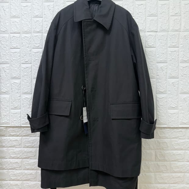 (20SS새상품) 준지 코트 2개 더블레이어드코트 오버핏코트 (48)