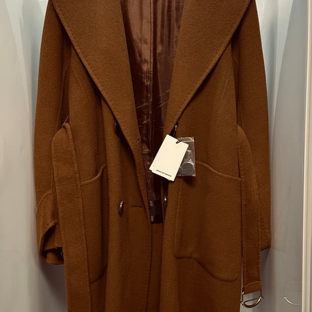 VOV 보브 울 100% 코트 (브라운 FREE)