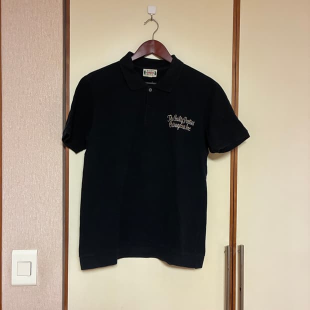 와코마리아 레터링 폴로 티셔츠