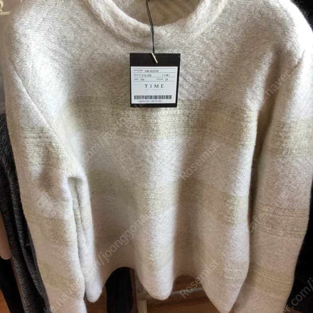 타임 옴므 모헤어 스웨터 니트