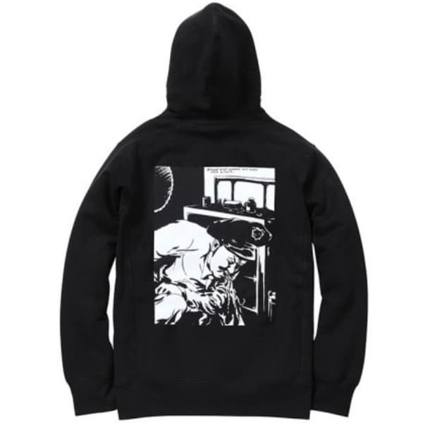 슈프림 14 fw 레이몬드 페티본 풀오버 후드