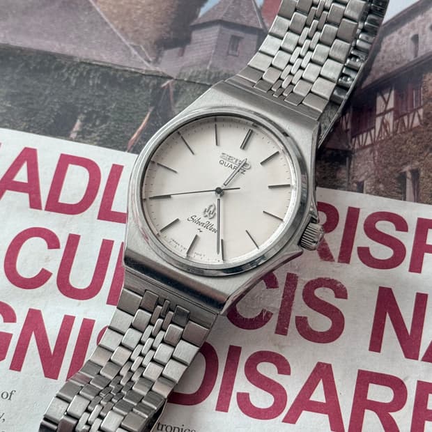 세이코 Seiko 쿼츠 SilverWave 