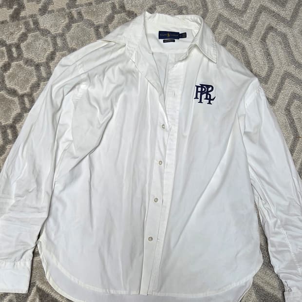 빈티지 랄프로렌 화이트 셔츠 