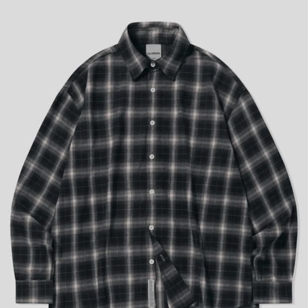 필루미네이트 체크셔츠