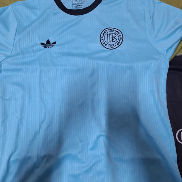 독일 축구유니품 반팔 블록코어