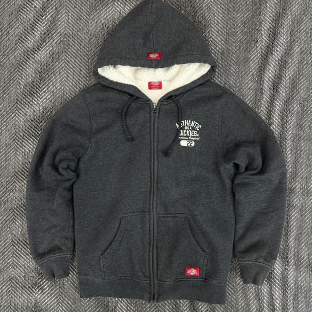 디키즈 보아털 후드집업