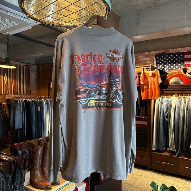90s USA Harley Davidson Long Sleeve