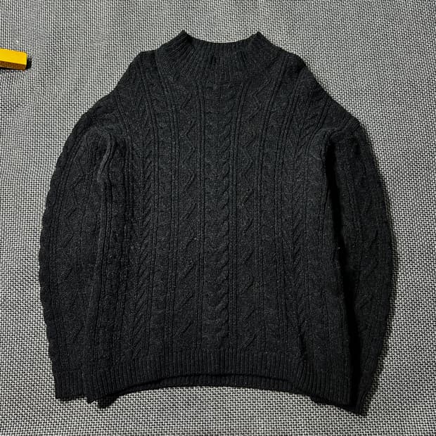 빈티지 howell 니트 블랙 (100)